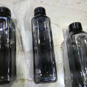 Plastic Water Bottle Pack Of 3