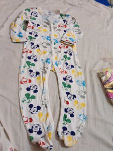 Cute Mickey Mouse Romper