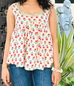 Jasmine Peplum Cotton Kurti