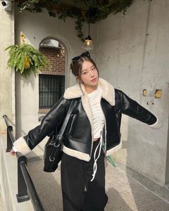 H&amp;M  Suede Biker  jacket