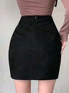Black Formal Pencil Skirt