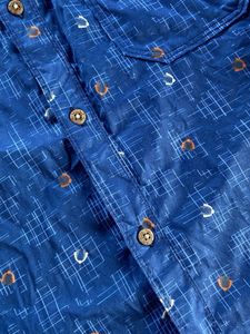 Commonsense Blue Patterned Shirt