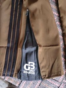 Comfortable Brown Track Pants