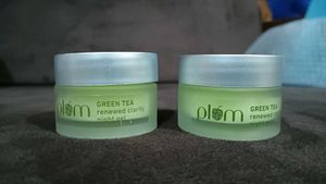 Plum Green Tea Clear Face Mask