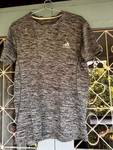 Adidas Heathered Training T-Shirt
