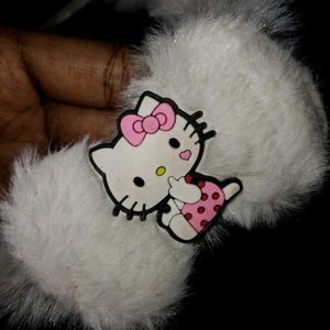 Hello Kitty Fuzzy Headband