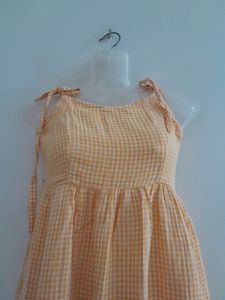 Orange Casual Dress (Women&#39;s)