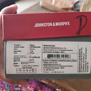 Original Johnston &amp; Murphy Suede Leather Shoes
