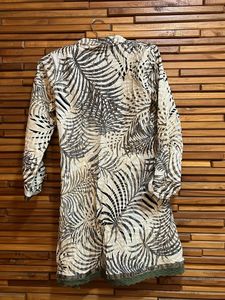 Leaf Print Kurta