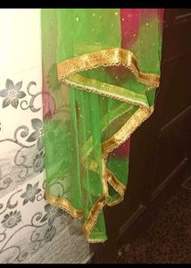 Net Dupatta With Free Gift