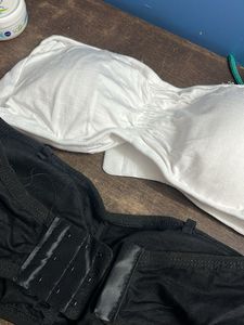 Tube Tops - Black &amp; White - Free Size