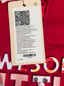 Babyoye Red Hoodie &amp; Pants Set