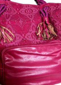 Shoulder Bag Structured Pink