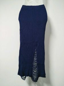 Ribbed Pencil Skirt