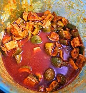 Homemade Aam Achar