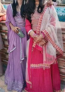 Heavy Engagement Latest Design Lehnga