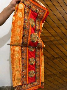 Embroidered Saree