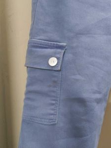 Light Blue Cargo Pants