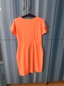 Peach Bodycon Dress-L