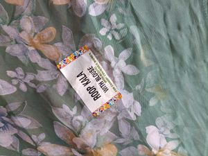 Elegant Floral Print Saree