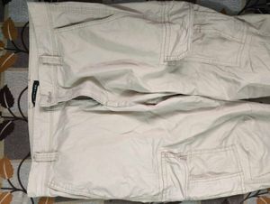 Zudio Beige Trending Pants Cargo Style