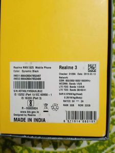 Realme 3 Smartphone Fixed Price