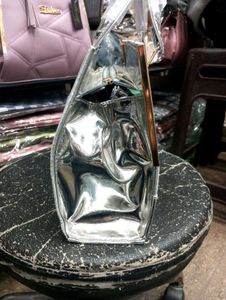 💥 Beautiful Silver Butterfly Bridal Handbag 👜