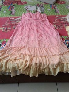 Pink Sequin Dress Party Wear