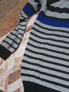 Striped Pullover Sweater
