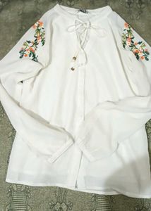 Floral Embroidered Top