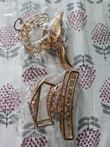 Metal Combo Gold Hair Claw Clip Set