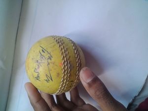 ANDER RUSSELL AUTOGRAPH ON MY BALL THANK YOU