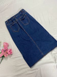 Denim Skirt Stretchable