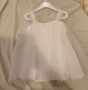 Cute White Tulle Dress