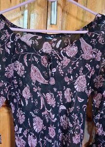 Symmetrical Floral Tops
