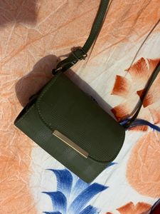 Olive Green Hand Bag