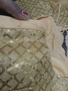 Golden Sequin Blouse