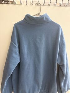 Light Blue Pullover Sweatshirt