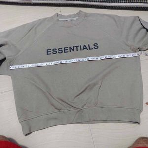 Essentials fear of God Olive Green Sweatshirt