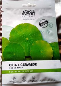 Nykaa Cica Sheet Mask