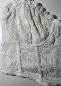 Stradivarius Lace Corset Crop Top