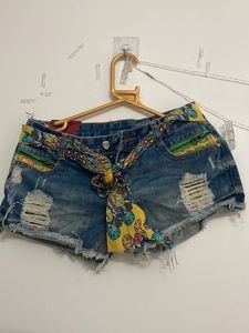Imported Denim Shorts