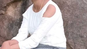 White Cut Out Shoulder Top