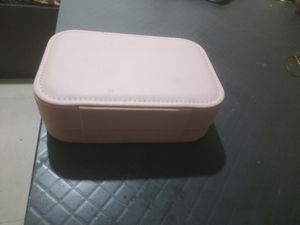 Pink Travel Jewelry Box