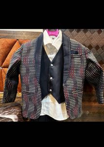 Combo 3 Pc  Coat Pant