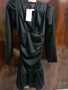 SHEIN Chic Black Mini Dress