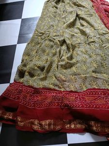 Bandhani Print Saree