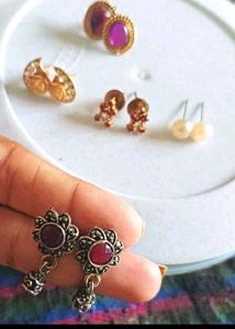 Assorted Earrings - 8 Pairs