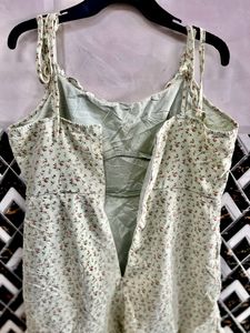 SHEIN MOD Ditsy Floral TieShoulder Cami Dress
