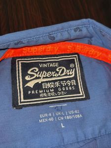 Blue Superdry Shirt